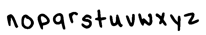 Mcboingo Regular Font LOWERCASE