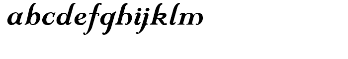 McKenna Handletter NF Bold Italic Font LOWERCASE