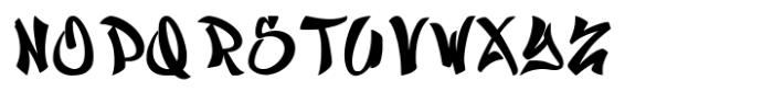 MC Alliaqz Font LOWERCASE