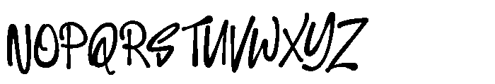MC Anteri Thewnox Font UPPERCASE