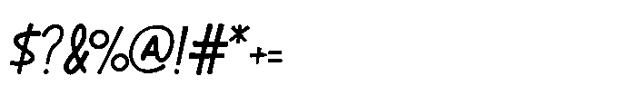 MC Attlast Corps Font OTHER CHARS