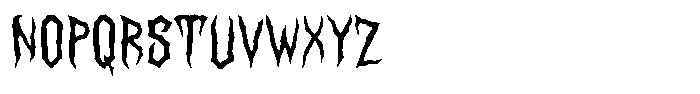 MC Auxzern Font UPPERCASE