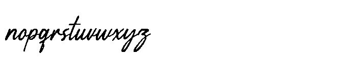 MC Bafferry Font LOWERCASE