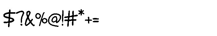MC Barly Tengho Font OTHER CHARS