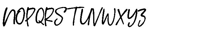 MC Batty Chips Font UPPERCASE