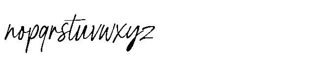 MC Befinal Cotin Font LOWERCASE