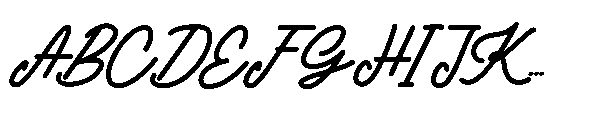 MC Bentory Authes Font UPPERCASE