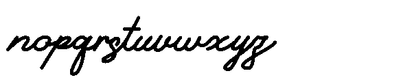 MC Bentory Authes Font LOWERCASE