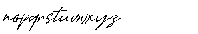 MC Beny Gallaher Font LOWERCASE