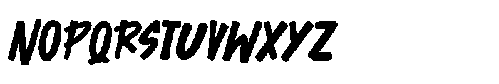 MC Bighes Mertin Font LOWERCASE