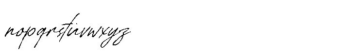 MC Birjhon Font LOWERCASE