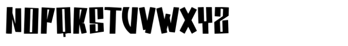 MC Bobee Rock Font UPPERCASE