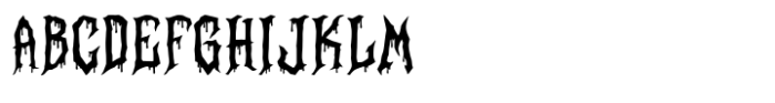 MC Buckorz Font UPPERCASE