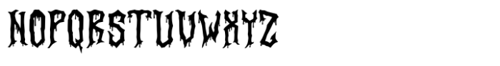 MC Buckorz Font UPPERCASE