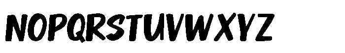 MC Bucktien Kwetiaw Font UPPERCASE