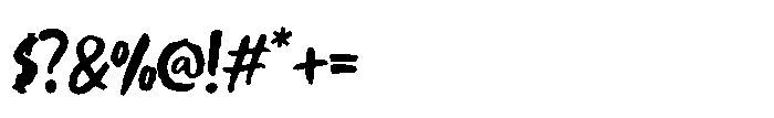MC Candal Locked Font OTHER CHARS