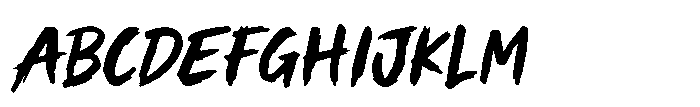 MC Candal Locked Font UPPERCASE