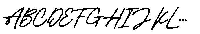 MC Casvatio Duo Casvatio Monoline Regular Font UPPERCASE