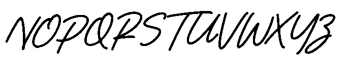 MC Casvatio Duo Casvatio Monoline Regular Font UPPERCASE
