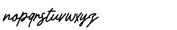 MC Casvatio Duo Casvatio Monoline Regular Font LOWERCASE