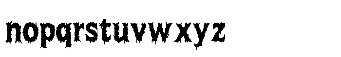 MC Cerinos Vorgre Font LOWERCASE