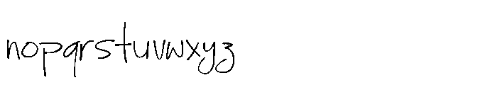 MC Cestefo Skined Font LOWERCASE
