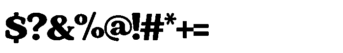 MC Chorepo Font OTHER CHARS