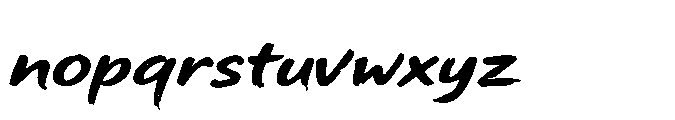 MC Cleju Bibsha Font LOWERCASE