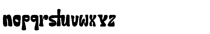 MC Codera Madoce Font LOWERCASE