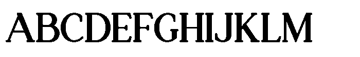 MC Cogico Morila Font UPPERCASE