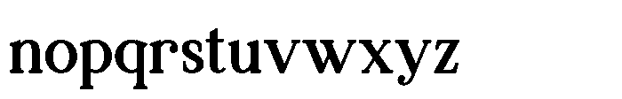 MC Cogico Morila Font LOWERCASE