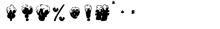 MC Cookice Font OTHER CHARS