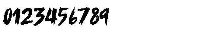 MC Corest Brush Font OTHER CHARS