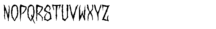 MC Cruzzte Font LOWERCASE