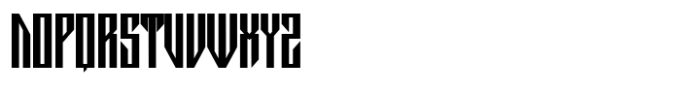 MC Cyberyzz Font UPPERCASE