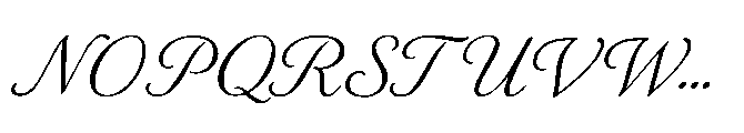 MC De Lesa Paquetts Font UPPERCASE