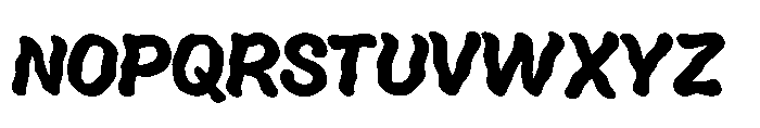 MC Descret Solvero Font LOWERCASE
