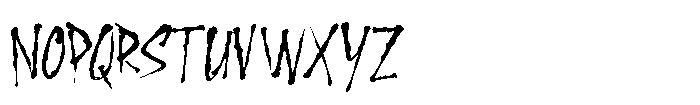 MC Earla Bridga Font LOWERCASE