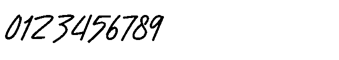 MC Fastry Fastry Monoline Font OTHER CHARS