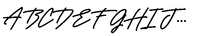 MC Fastry Fastry Monoline Font UPPERCASE
