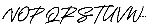 MC Fastry Fastry Monoline Font UPPERCASE