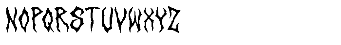 MC Frakhaz Font UPPERCASE