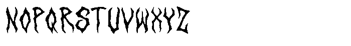 MC Frakhaz Font LOWERCASE