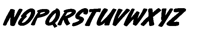 MC Gazev Trip Font LOWERCASE