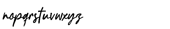 MC Gesourty Douthes Font LOWERCASE