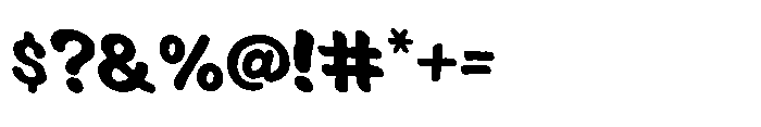 MC Graity Mengho Font OTHER CHARS