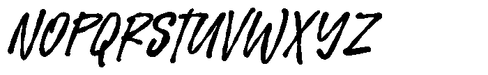 MC Grous Hiraco Font LOWERCASE