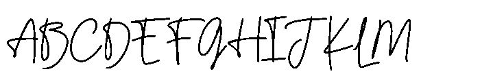 MC Haqutian Font UPPERCASE