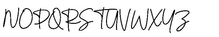 MC Haqutian Font UPPERCASE