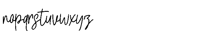 MC Haqutian Font LOWERCASE